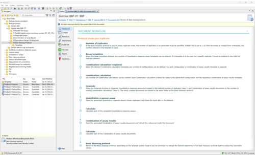 PLA 3.0 Basic Bioassay Protocol Dashboard Workflow