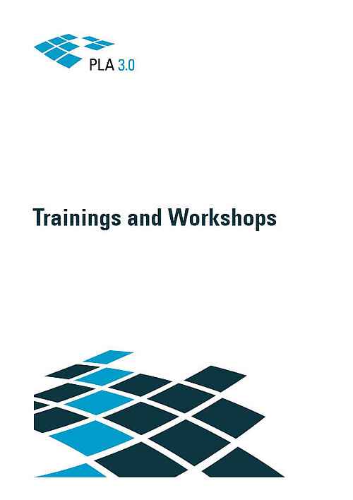 Screenshot PLA 3.0 Brochure trainings and workshops